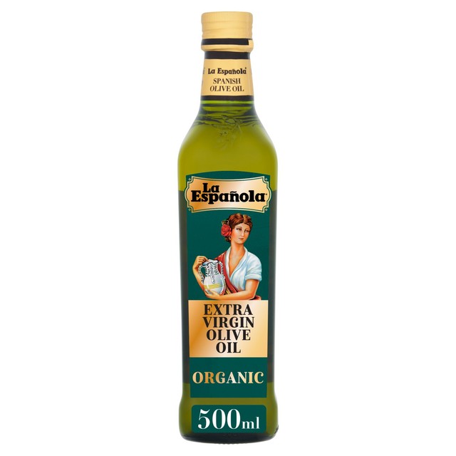 La Espanola organic extra virgin olive oil 500ml, UK version