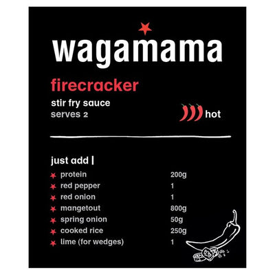Wagamama Firecracker Stir Fry Sauce Sweet Spicy 120g