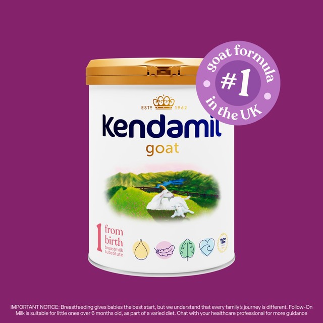 Kendamil goat first infant milk formula stage 1 from birth 800g - British product