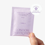 London Nootropics adaptogenic coffee selection box Flow, Zen and Mojo 12 sachets, UK version