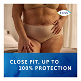 TENA Silhouette incontinence pants cream colour large (British brand)