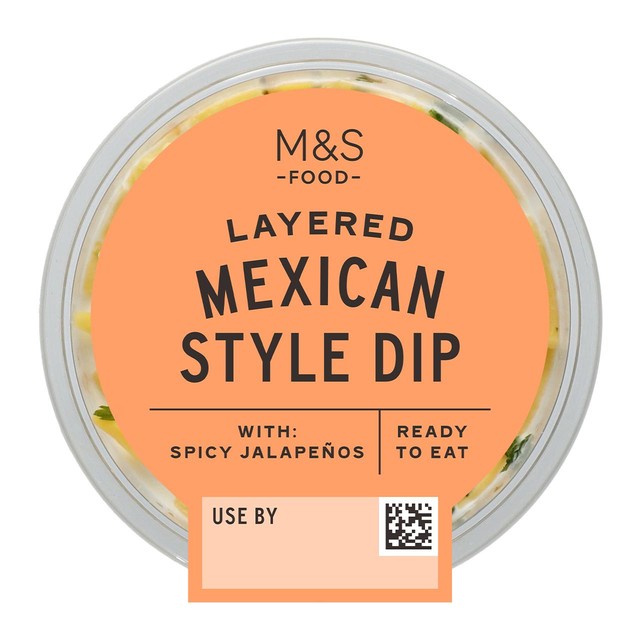 M&S Mexican Style Dip 170g, imported from the UK