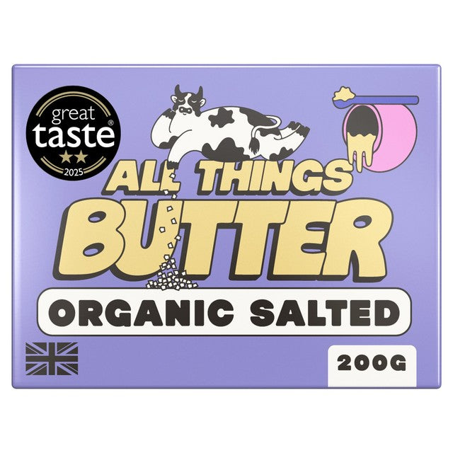 All Things Butter organic salted butter 200g - British product