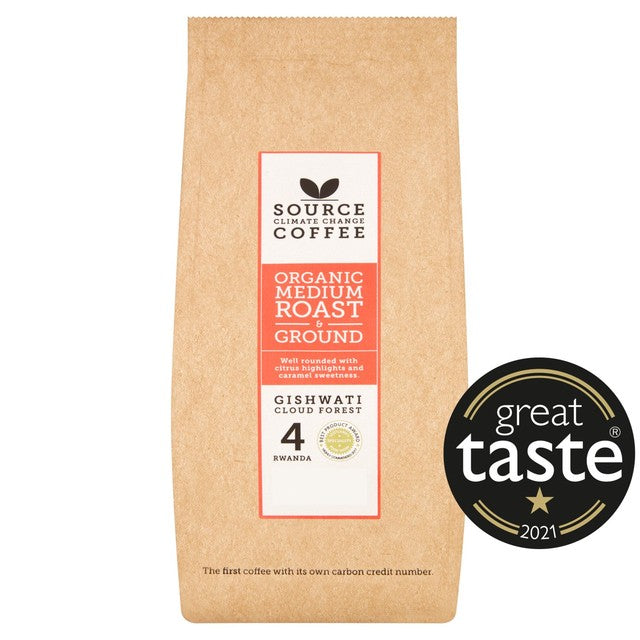 Source Organic Gishwati Ground Coffee 227g (British brand)