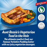 Aunt Bessie's Vegetarian Toad in the Hole ready meal 190g - British product