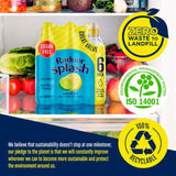 Radnor Splash Lemon Lime Water 6 x 500ml, imported from the UK