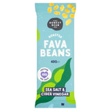 Honest Bean roasted fava bean snack sea salt and cider vinegar 40g, UK version