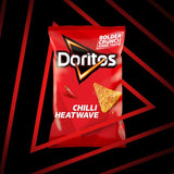 Doritos Chilli Heatwave tortilla chips 180g - British product