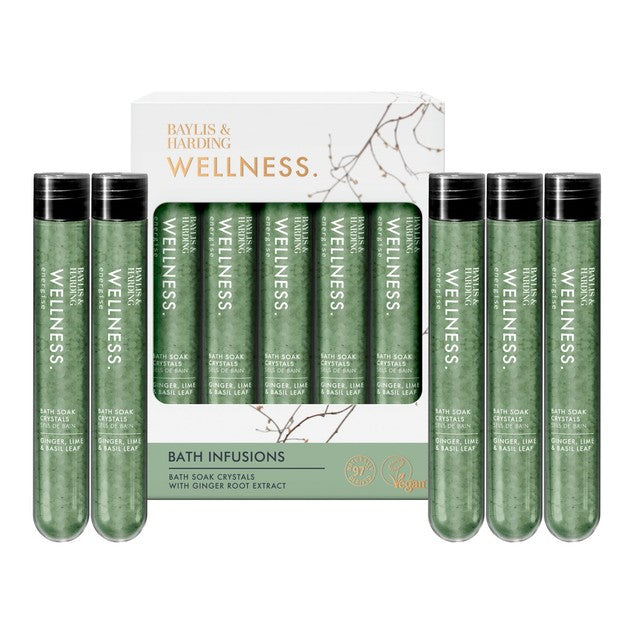 Baylis & Harding Wellness Bath Infusions Gift Set 5 x 65g - British product