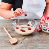 Pack'd organic sweet pitted cherries 300g, imported from the UK