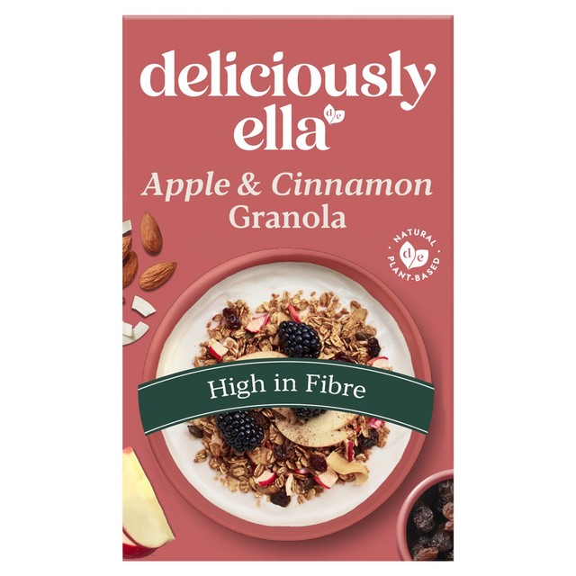 Deliciously Ella almond apple raisin granola 400g - British product