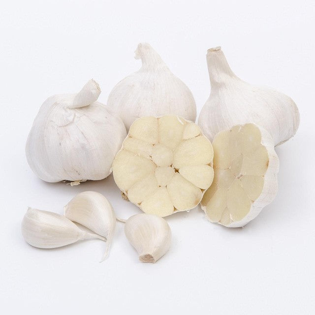 Ocado organic garlic bulbs 4 pack, imported from the UK