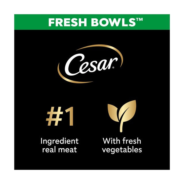 Cesar wet dog food Chicken Duck Taster 6x85g - British product