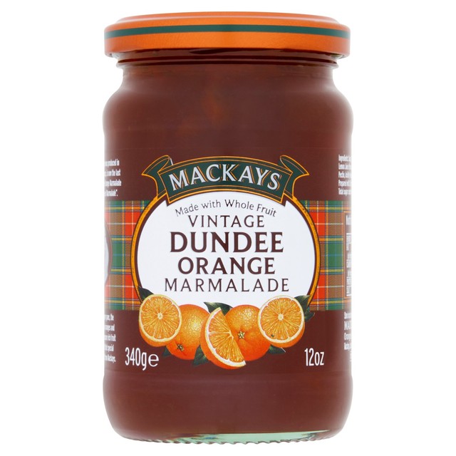 Mackays Vintage Marmalade Bitter Seville Orange 340g, imported from the UK