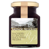 Radnor Preserves Blackberry & Cracked Pepper Preserve 240g, imported from the UK