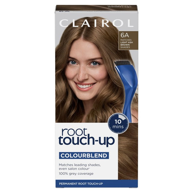 Clairol Root Touch-Up Hair Dye 6A Light Ash Brown - British product