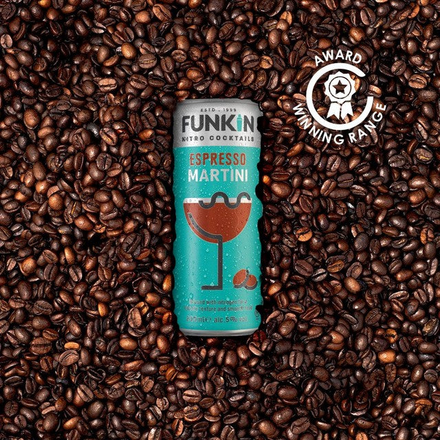 Funkin Espresso Martini Nitro canned cocktail 200ml - British product