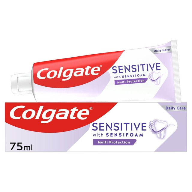 Colgate Sensitive Sensifoam Multi Protection Toothpaste 75ml - British product