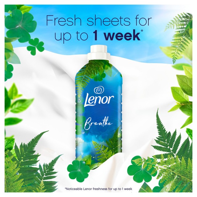 Lenor fabric conditioner with Ocean Escape Fresh Scent, 1386ml bottle, UK version