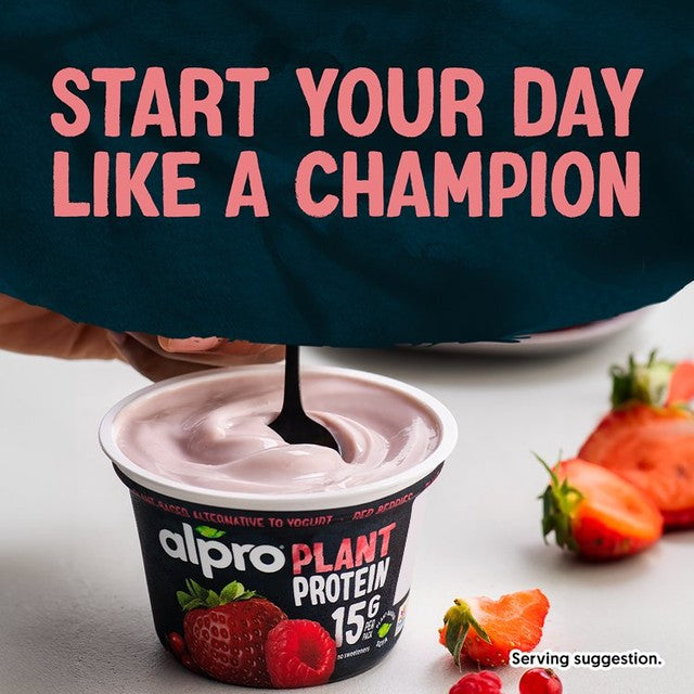 Alpro Red Berries Yoghurt Alternative 200g - British product