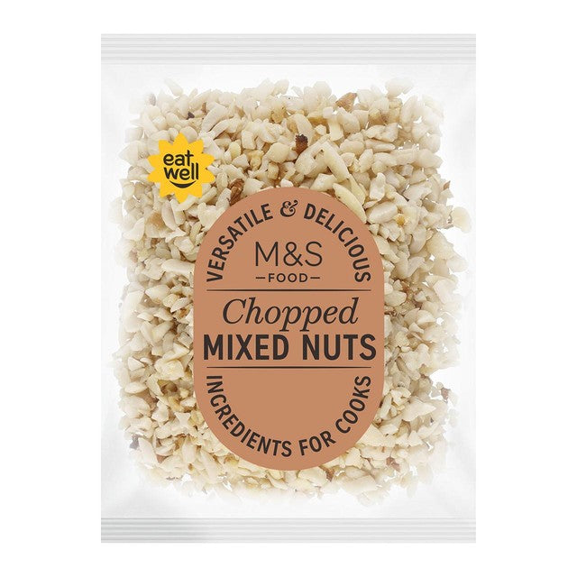 M&S chopped mixed nuts 200g, imported from the UK