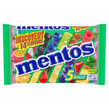 Mentos Discovery Chewy Fruit Flavoured Sweets 5 x 37.5g Multipack, imported from the UK