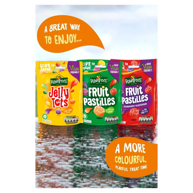 Rowntree's Jelly Tots jelly sweets 150g, imported from the UK