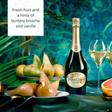 Perrier-Jouet Champagne Grand Brut Non-Vintage Half Bottle, imported from the UK