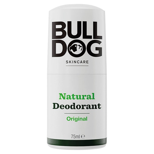 Bulldog Skincare natural deodorant roll-on Original 75ml - British product
