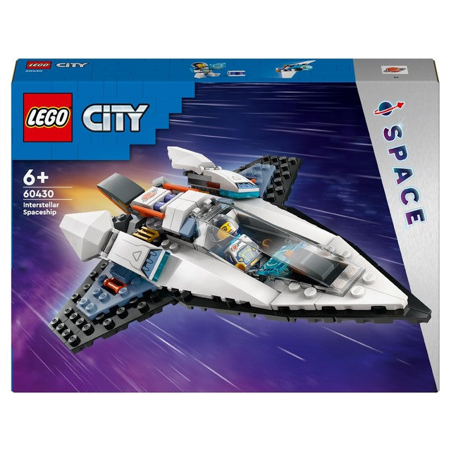 LEGO City Interstellar Spaceship 60430 space toy building set, UK version