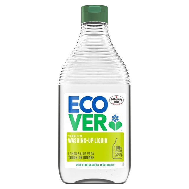 Ecover Lemon & Aloe washing up liquid 450ml - British product