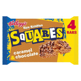 Kellogg's Rice Krispies Squares chocolate caramel cereal bar 4 x 36g, UK version