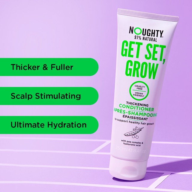 Noughty Get Set Grow conditioner 250ml, imported from the UK