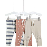 M&S Printed Leggings 3 Pack 0-3 Months, imported from the UK