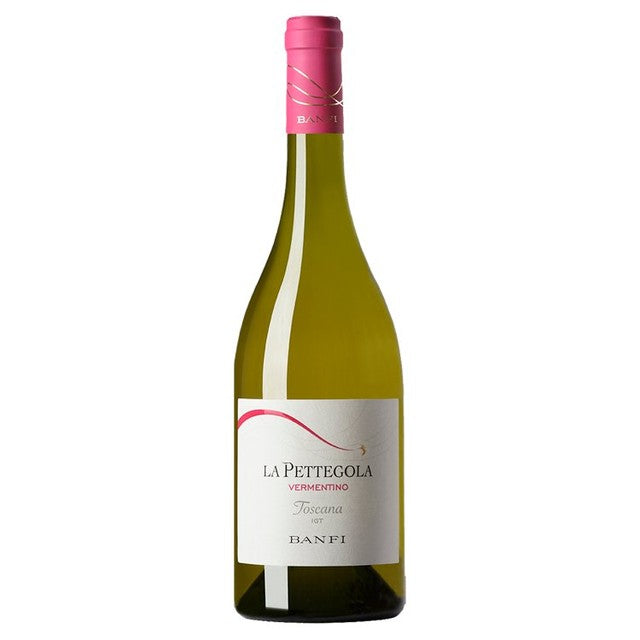 Castello Banfi La Pettegola Vermentino white wine 75cl - British product