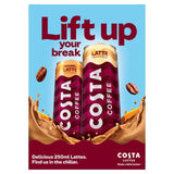 Costa Latte iced coffee drink 4 x 250ml cans - British product