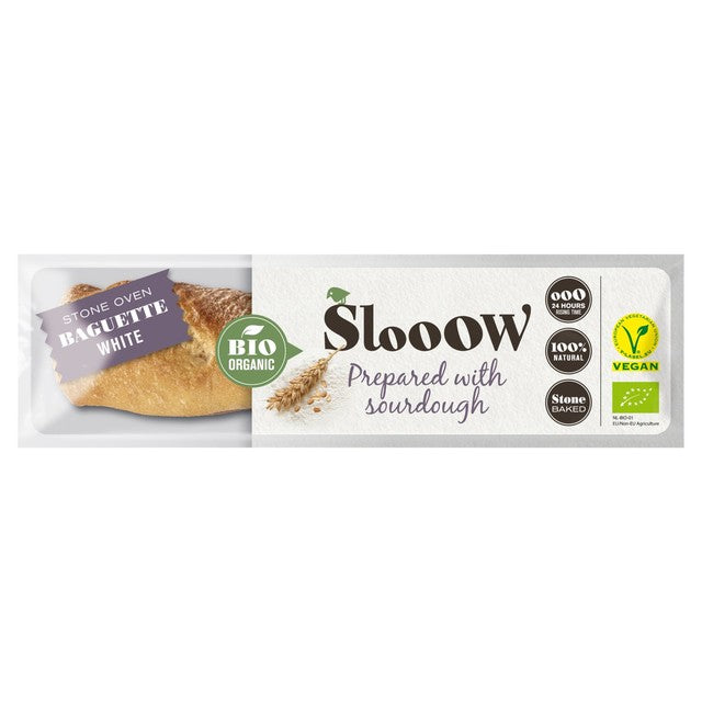 SlooOW Stone Oven Bake at Home Baguette White
