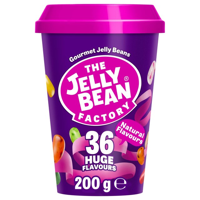 Jelly Bean Factory Jelly Bean Cup 36 Flavours 200g, UK version