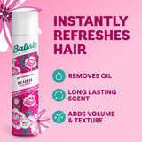 Batiste Blush floral dry shampoo spray 350ml - British product