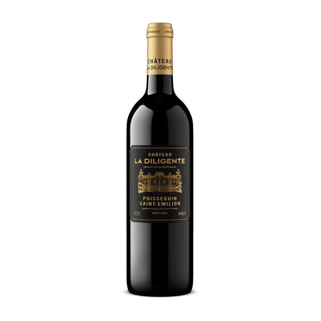 M&S Chateau La Diligente red wine 75cl, imported from the UK