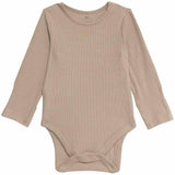 M&S 3-piece cotton rich baby outfit brown 3-6 months, imported from the UK