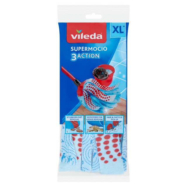 Vileda SuperMocio 3 Action Mop Refill (British brand)