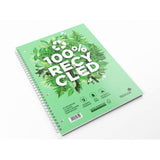 Silvine A4 Twin Wire Recycled Notebook (British brand)
