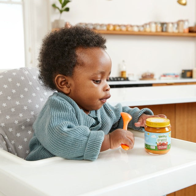 Heinz Chocolate Pudding baby food 6 x 120g jars, UK version