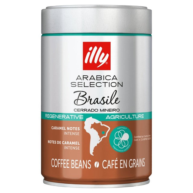 Illy Cerrado Mineiro Brazil coffee beans 250g, UK version
