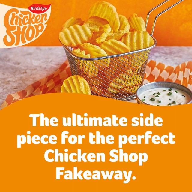 Birds Eye Chicken Shop Crispy potato ridges 500g - British product