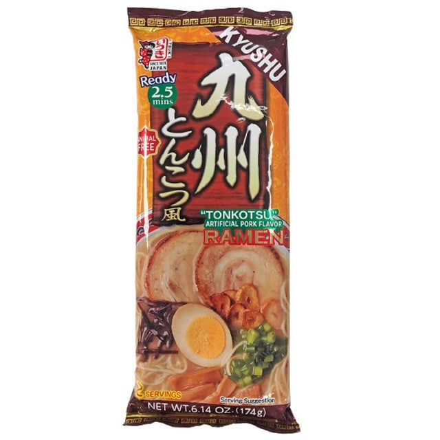 Itsuki Kyushu Tonkotsu ramen noodles 174g, UK version