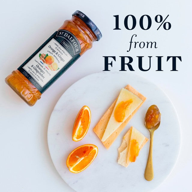 St Dalfour orange ginger fruit spread 284g (British brand)