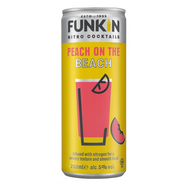 Funkin Peach Cocktail Nitro Can 200ml - British product