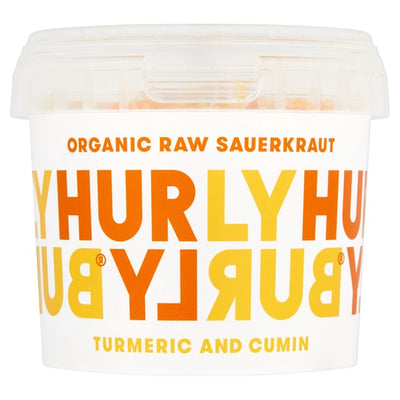 Hurly Burly Organic Turmeric and Cumin Raw Sauerkraut 300g